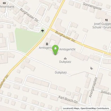 Standortübersicht der Tankstelle Energie Südbayern GmbH in 84503 Altötting