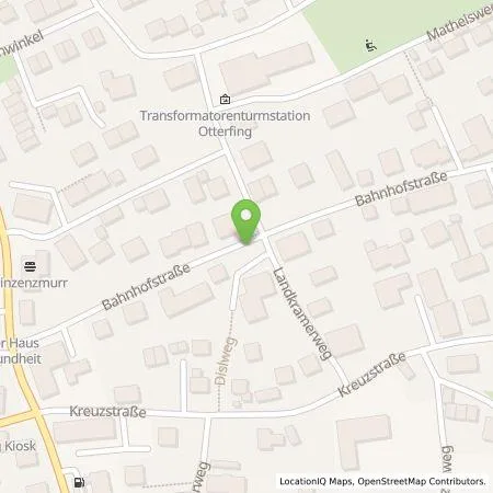 Standortübersicht der Tankstelle Energie Südbayern GmbH in 83624 Otterfing