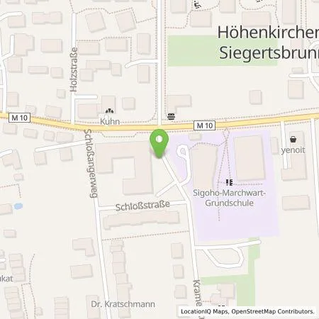 Standortübersicht der Tankstelle Energie Südbayern GmbH in 85635 Höhenkirchen-Siegertsbrunn