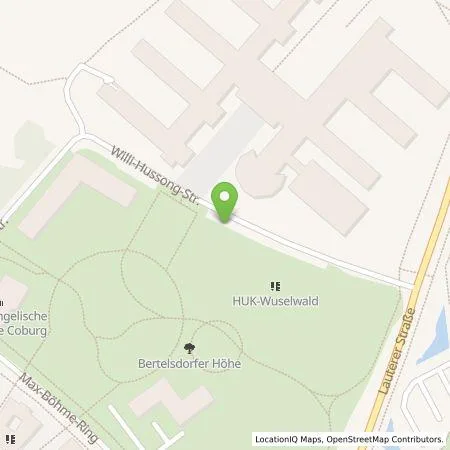 Standortübersicht der Tankstelle SÜC GmbH in 96450 Coburg