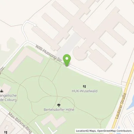 Standortübersicht der Tankstelle SÜC GmbH in 96450 Coburg