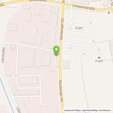 Standortübersicht der Tankstelle SÜC GmbH in 96450 Coburg