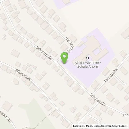 Standortübersicht der Tankstelle SÜC GmbH in 96482 Ahorn