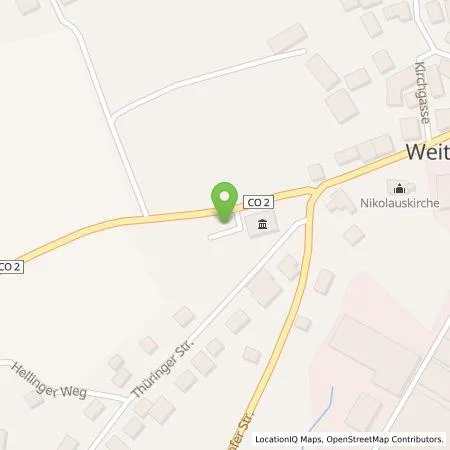 Standortübersicht der Tankstelle SÜC GmbH in 96479 Weitramsdorf