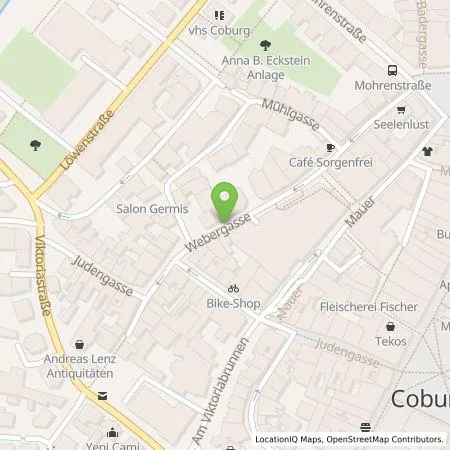 Standortübersicht der Tankstelle SÜC GmbH in 96450 Coburg