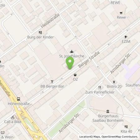 Standortübersicht der Tankstelle Mainova AG in 60385 Frankfurt am Main