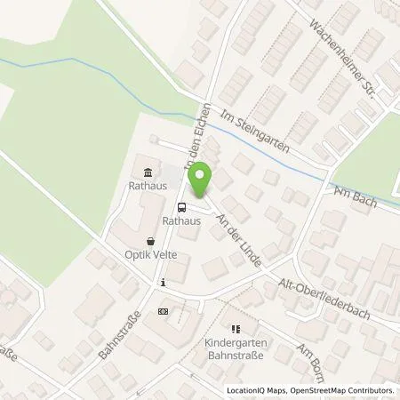 Standortübersicht der Tankstelle Mainova AG in 65835 Liederbach