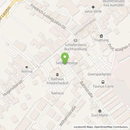 Standortübersicht der Tankstelle Mainova AG in 61381 Friedrichsdorf