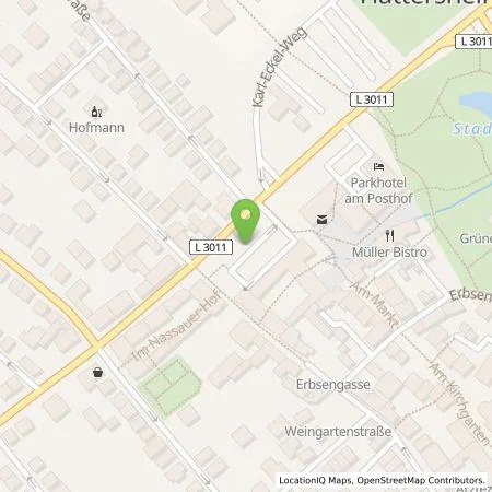 Standortübersicht der Tankstelle Mainova AG in 65795 Hattersheim