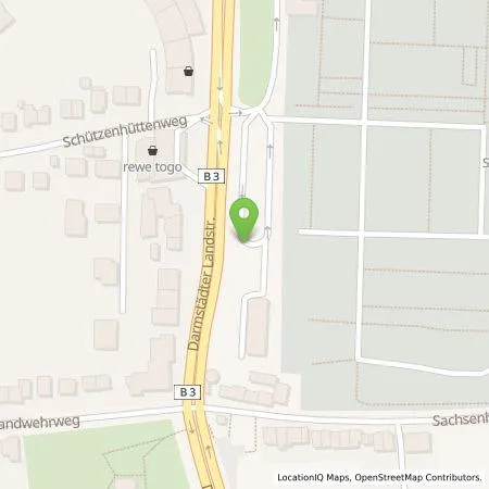 Standortübersicht der Tankstelle Mainova AG in 60598 Frankfurt am Main