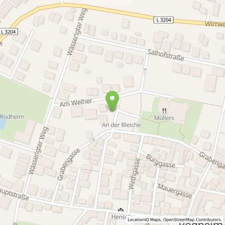 Standortübersicht der Tankstelle Mainova AG in 61191 Rosbach