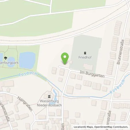 Standortübersicht der Tankstelle Mainova AG in 61191 Rosbach vor der Höhe