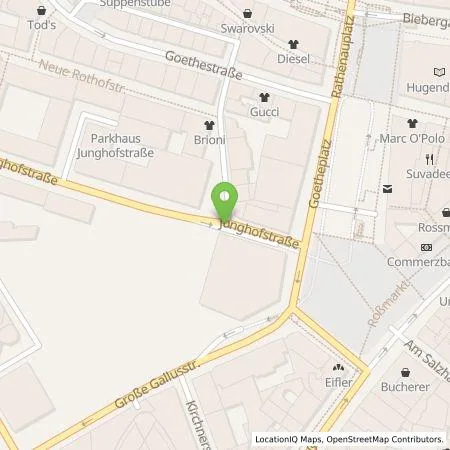 Standortübersicht der Tankstelle Mainova AG in 60311 Frankfurt am Main