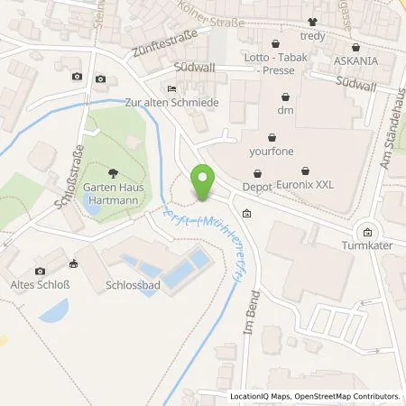 Standortübersicht der Tankstelle NEW Niederrhein Energie und Wasser GmbH in 41515 Grevenbroich