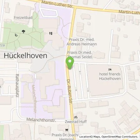 Standortübersicht der Tankstelle NEW Niederrhein Energie und Wasser GmbH in 41836 Hückelhoven