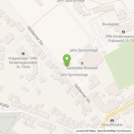 Standortübersicht der Tankstelle NEW Niederrhein Energie und Wasser GmbH in 47918 Tönisvorst