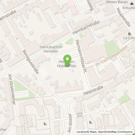 Standortübersicht der Tankstelle NEW Niederrhein Energie und Wasser GmbH in 41747 Viersen