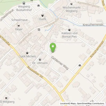 Standortübersicht der Tankstelle NEW Niederrhein Energie und Wasser GmbH in 41844 Wegberg