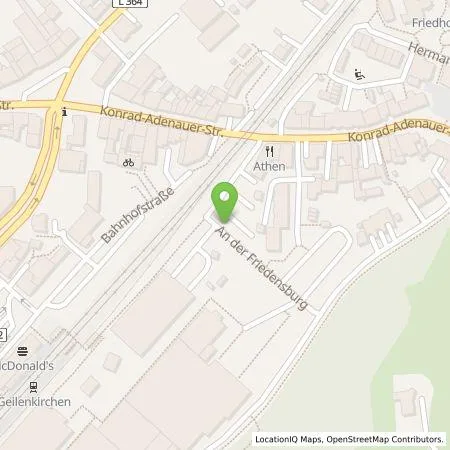 Standortübersicht der Tankstelle NEW Niederrhein Energie und Wasser GmbH in 52511 Geilenkirchen