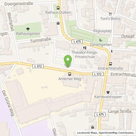 Standortübersicht der Tankstelle NEW Niederrhein Energie und Wasser GmbH in 41751 Viersen