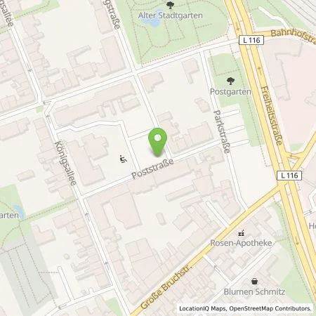 Standortübersicht der Tankstelle NEW Niederrhein Energie und Wasser GmbH in 41747 Viersen