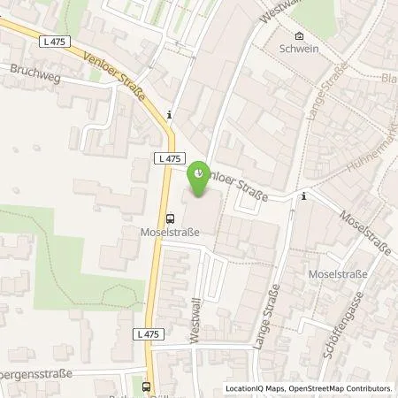 Standortübersicht der Tankstelle NEW Niederrhein Energie und Wasser GmbH in 41751 Viersen