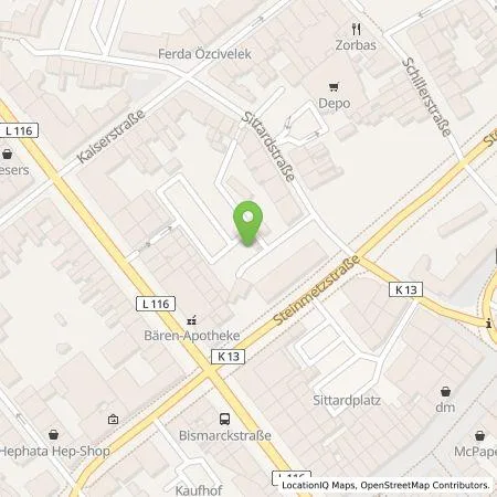 Standortübersicht der Tankstelle NEW Niederrhein Energie und Wasser GmbH in 41061 Mönchengladbach