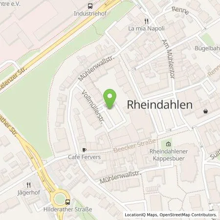 Standortübersicht der Tankstelle NEW Niederrhein Energie und Wasser GmbH in 41179 Mönchengladbach