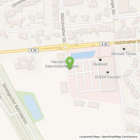 Standortübersicht der Tankstelle NEW Niederrhein Energie und Wasser GmbH in 41516 Grevenbroich