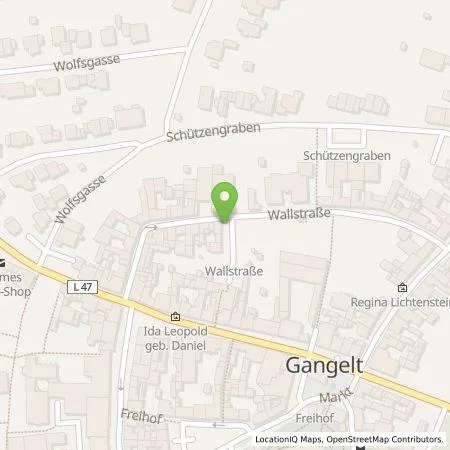 Standortübersicht der Tankstelle NEW Niederrhein Energie und Wasser GmbH in 52538 Gangelt