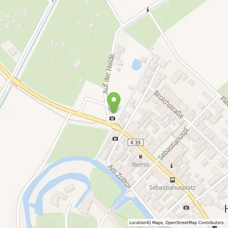 Standortübersicht der Tankstelle NEW Niederrhein Energie und Wasser GmbH in 41516 Grevenbroich