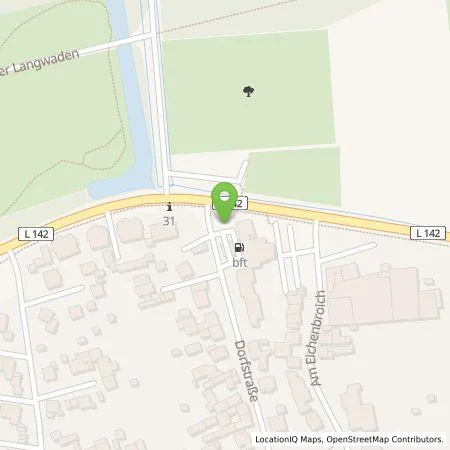 Standortübersicht der Tankstelle NEW Niederrhein Energie und Wasser GmbH in 41516 Grevenbroich