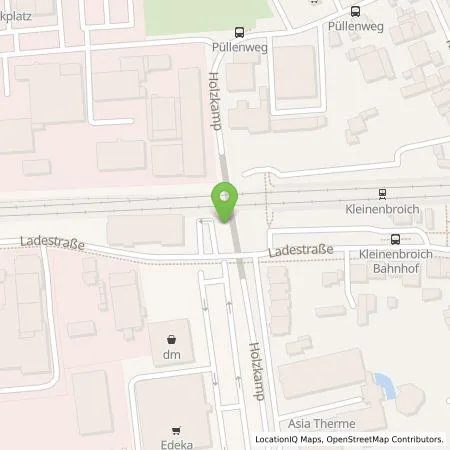 Standortübersicht der Tankstelle NEW Niederrhein Energie und Wasser GmbH in 41352 Korschenbroich