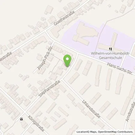 Standortübersicht der Tankstelle NEW Niederrhein Energie und Wasser GmbH in 41515 Grevenbroich