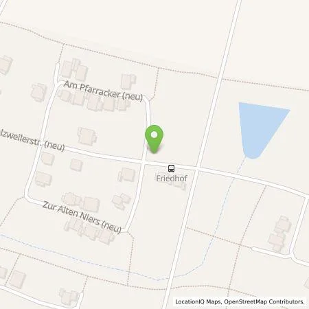 Standortübersicht der Tankstelle NEW Niederrhein Energie und Wasser GmbH in 41812 Erkelenz