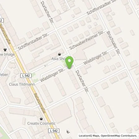 Standortübersicht der Tankstelle MVV Energie AG in 68219 Mannheim