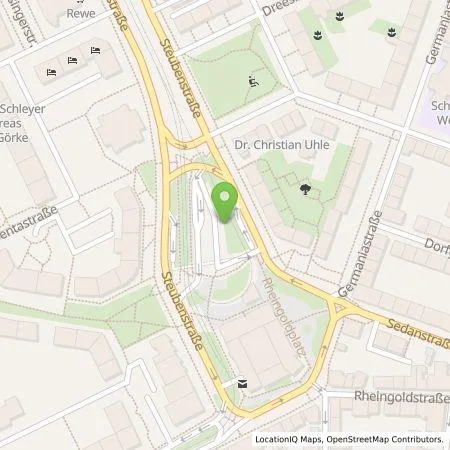 Standortübersicht der Tankstelle MVV Energie AG in 68199 Mannheim