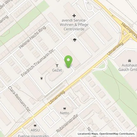 Standortübersicht der Tankstelle MVV Energie AG in 68167 Mannheim