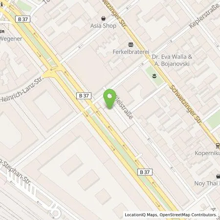 Standortübersicht der Tankstelle MVV Energie AG in 68165 Mannheim