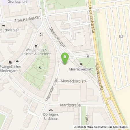 Standortübersicht der Tankstelle MVV Energie AG in 68163 Mannheim