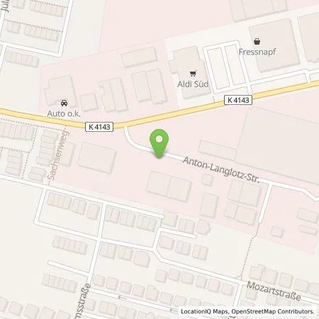 Standortübersicht der Tankstelle MVV Energie AG in 68782 Brühl