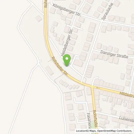 Standortübersicht der Tankstelle MVV Energie AG in 68782 Brühl