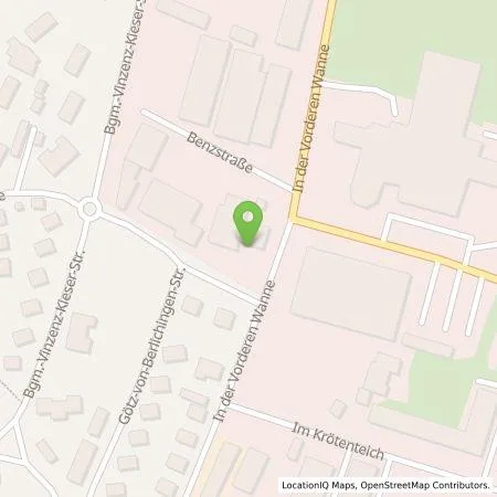 Standortübersicht der Tankstelle MVV Energie AG in 74722 Buchen