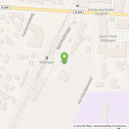 Standortübersicht der Tankstelle LSW Energie GmbH & Co. KG in 29378 Wittingen