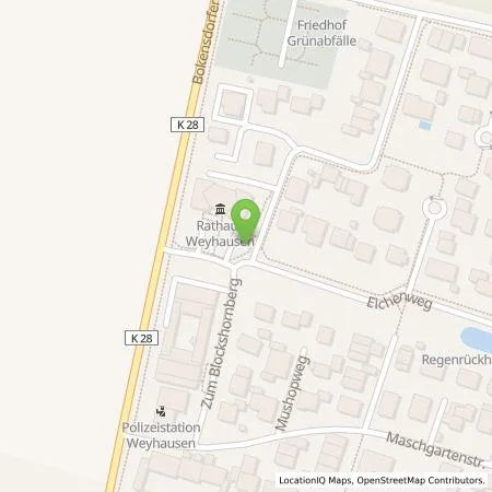 Standortübersicht der Tankstelle LSW Energie GmbH & Co. KG in 38554 Weyhausen