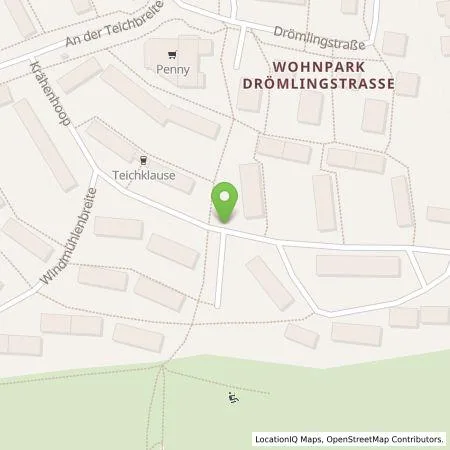 Standortübersicht der Tankstelle LSW Energie GmbH & Co. KG in 38448 Wolfsburg