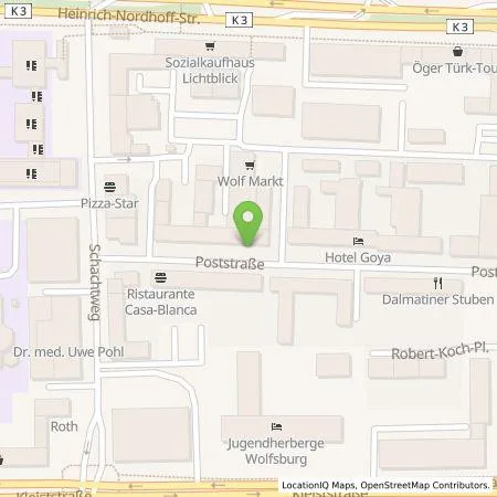 Standortübersicht der Tankstelle LSW Energie GmbH & Co. KG in 38440 Wolfsburg