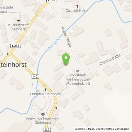 Standortübersicht der Tankstelle LSW Energie GmbH & Co. KG in 29367 Steinhorst