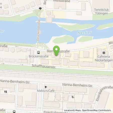 Standortübersicht der Tankstelle ecowerk e-charge GmbH in 72072 Tübingen