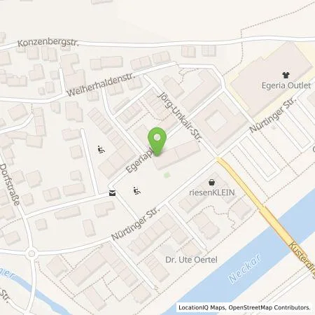 Standortübersicht der Tankstelle ecowerk e-charge GmbH in 72074 Tübingen